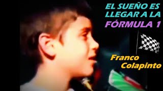 FRANCO COLAPINTO 🏁 EL SUEÑO ES LLEGAR A LA FORMULA 1  🏁 williams francocolapinto colapinto [upl. by Shum676]