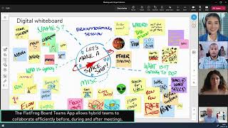 FlatFrog Board app in Microsoft Teams [upl. by Themis]