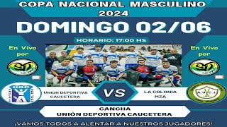 🏒 • UNIÓN DEPORTIVA CAUCETERA VS LA COLONIA DE MENDOZA  020624 [upl. by Selene]