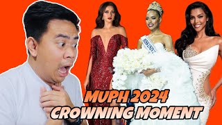 ATEBANG REACTION  MISS UNIVERSE PHILIPPINES 2024 FINALS NIGHT [upl. by Geof]