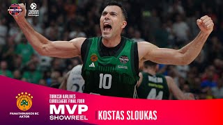 Kostas SLOUKAS  MVP SHOWREEL  FINAL FOUR  202324 Turkish Airlines EuroLeague [upl. by Allista]