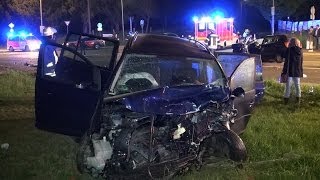 FRONTALUNFALL AUF LANDSTRASSE  6 SCHWERVERLETZTE  GROSSEINSATZ FEUERWEHR amp RETTUNGSDIENST [upl. by Akineg152]