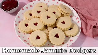 Homemade Jammie Dodgers Recipe [upl. by Cassandre392]