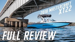 2018 MasterCraft XT22 Full Review [upl. by Htederem]