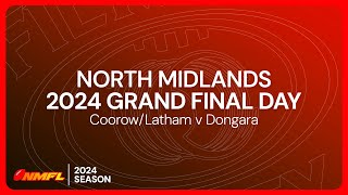 CoorowLatham v Dongara 2024 North Midlands Football League Grand Final Day [upl. by Welbie]