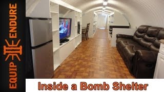 Inside a Bomb Shelter with Atlas Survival Shelters by Equip 2 Endure [upl. by Anwahsak]