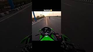 Police walu na pkrr liya tha HYPER lean with Zx10r   Zx10r VS Rc390 shorts ytshorts [upl. by Lekram]