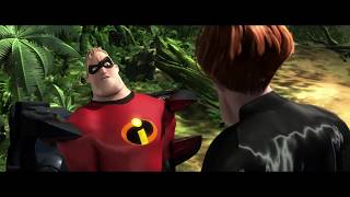 Mr Incredible meets Syndrome scene Full HD [upl. by Lramaj]