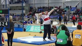 Irish Indoor Record  Sean Breathnach  1830m [upl. by Irakuy]