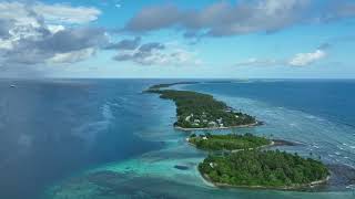 Marshall Islands DJI Drone Footage 2023 with dave lonergan productionsfilmed on Majuro Island [upl. by Kinson471]