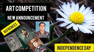 Art Competition Review New announcement Art Competition 2024 on Independence Day artcompetition [upl. by Heffron]