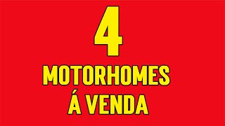 4 MOTORHOMES A VENDA [upl. by Ydnac]