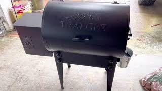 Traeger Grills Tailgater 20 Portable Wood Pellet Grill and Smoker Review [upl. by Annoyed62]