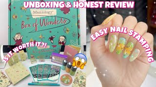 MANIOLOGY BOX OF WONDERS LIMITED EDITION HOLIDAY COUNTDOWN CALENDAR BOX  UNBOXING amp HONEST REVIEW [upl. by Kauffmann]