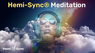 HemiSync® Meditation  Relaxing Binaural Pink Noise For Meditation amp Expanded Consciousness [upl. by Fatimah755]