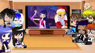 Evil winx club reacting to winx club gacha club part 5 Christmas special 🎄🎄🎄🎗️🎀 [upl. by Naibaf]