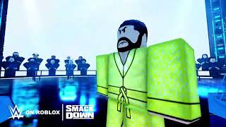 WWE On Roblox Bobby Roodes GLORIOUS Entrance Friday Night Smackdown March 22nd 2024 [upl. by Shipp76]