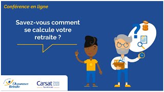 Webinaire  Savezvous comment se calcule la retraite [upl. by Belloir]