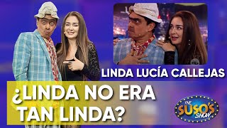 Linda Lucía Callejas DE REINA A ACTRIZ TheSusosShow CaracolTelevisión [upl. by Inirt701]