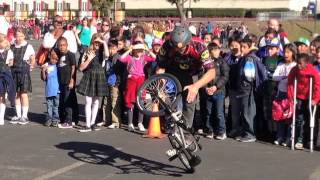 Woody Itsons BMX Pros Trick Team School Assembly Presentation [upl. by Zacks]