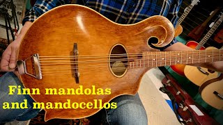 Finn mandolins mandolas and mandocellos [upl. by Leimad153]