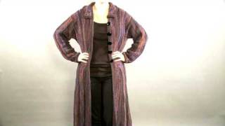 16 Modular Coat Vogue Knitting Holiday 2008 [upl. by Elokin]