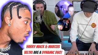 Harry Mack Is DIFFERENT Pianist amp Freestyle Rapper BLOW MINDS on Omegle ft Marcus Veltri Reaction 😱 [upl. by Enawtna]