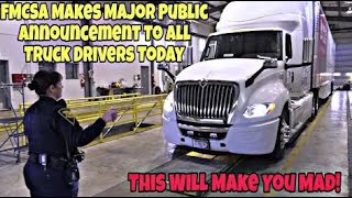 163318 CDL Holders Will Lose License In November 2024 truckdriver [upl. by Nilyac]