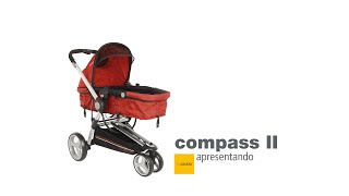 carrinho compass II  travel system  apresentando [upl. by Attenad]