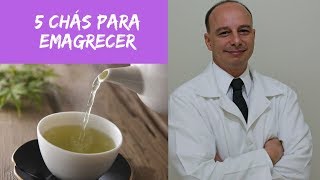 5 Chás para Emagrecer ‖ Dr Moacir Rosa [upl. by Borer785]