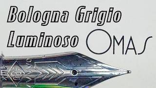 GIVEAWAY OMAS is back Check out the OMAS Bologna Grigio Luminoso [upl. by Llednohs]