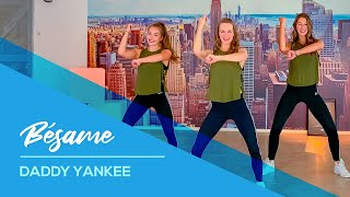 Daddy Yankee  Bésame  Easy Fitness Dance Choreography  Zumba  Coreografia [upl. by Waddle]