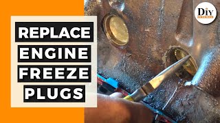 How to Replace Freeze Plugs  Freeze Plug Installation Tool [upl. by Eolanda]