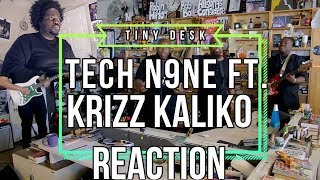 TECH N9NE TINY DESK CONCERT REACTION [upl. by Kirtley]