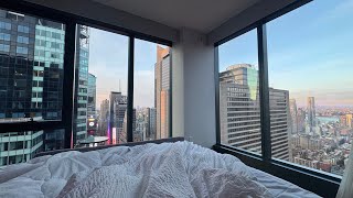 Tempo by hilton Times Square New York City ball drop view hotel room review WOW unbelievable 🎅🎄 [upl. by Vokaay]