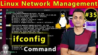 What is ifconfig Command in Linux  Enable and Disable Network Interfaces in Linux  In Hindi [upl. by Ranice820]