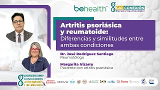 Artritis psoriásica y reumatoide Diferencias y similitudes entre ambas condiciones [upl. by Chadbourne928]