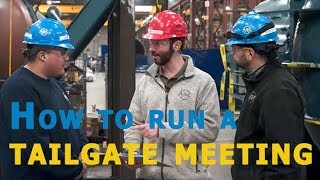 How to run a tailgate meeting [upl. by Niletak]