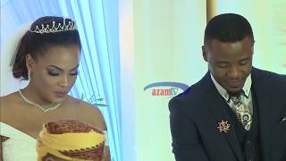 Tazama Alikiba Abdukiba wakivishana pete na wake zao [upl. by Adlig]