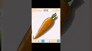 Carrot or Strawberry speeddraw roblox drawing shorts digitalart gaming painting art artist [upl. by Vanya]