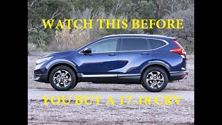 20172020 HONDA CRV  WATCH THIS BEFORE PURCHASE  OIL DILUTION [upl. by Darum]