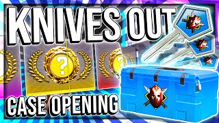 KNIVES OUT CASE OPENING NEW CS2 CASE [upl. by Eeuqram]