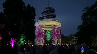 Projection Mapping Show  Lichterfest 2023 EGA Park Erfurt [upl. by Radke]