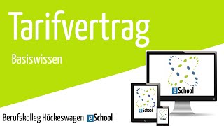 Tarifvertrag  einfach erklärt Tarifvertragsarten Tarifautonomie Friedenspflicht [upl. by Hnacogn559]