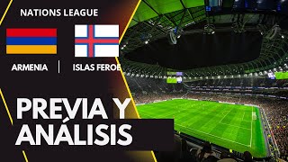 Armenia vs Islas Feroe  Análisis Predicción y Alineaciones Probables [upl. by Jessi236]