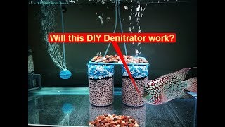 Simple DIY Freshwater Tank Denitrator  plus Shelter amp Aerator [upl. by Yemrej]