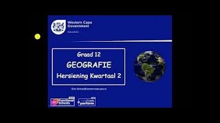 Graad 12  Geografie Hersiening vir Kwartaal 2 In Afrikaans Mr Regan Ford Deel 1 [upl. by Raouf]