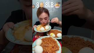 Eating verious 🍽️ Three types eating noodles 🍜 and eggs 🍳 eating you tube viral short [upl. by Francene]