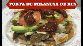 Torta de Milanesa de resComo marinar la carne [upl. by Dorsey]