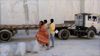 Marbleland Marble quarrying in Rajasthan India [upl. by Allcot68]